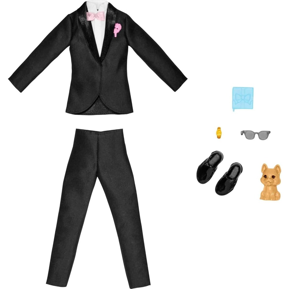 Mattel‎ Barbie Groom Fashion Pack including Suit, Sunglasses, & Accessories